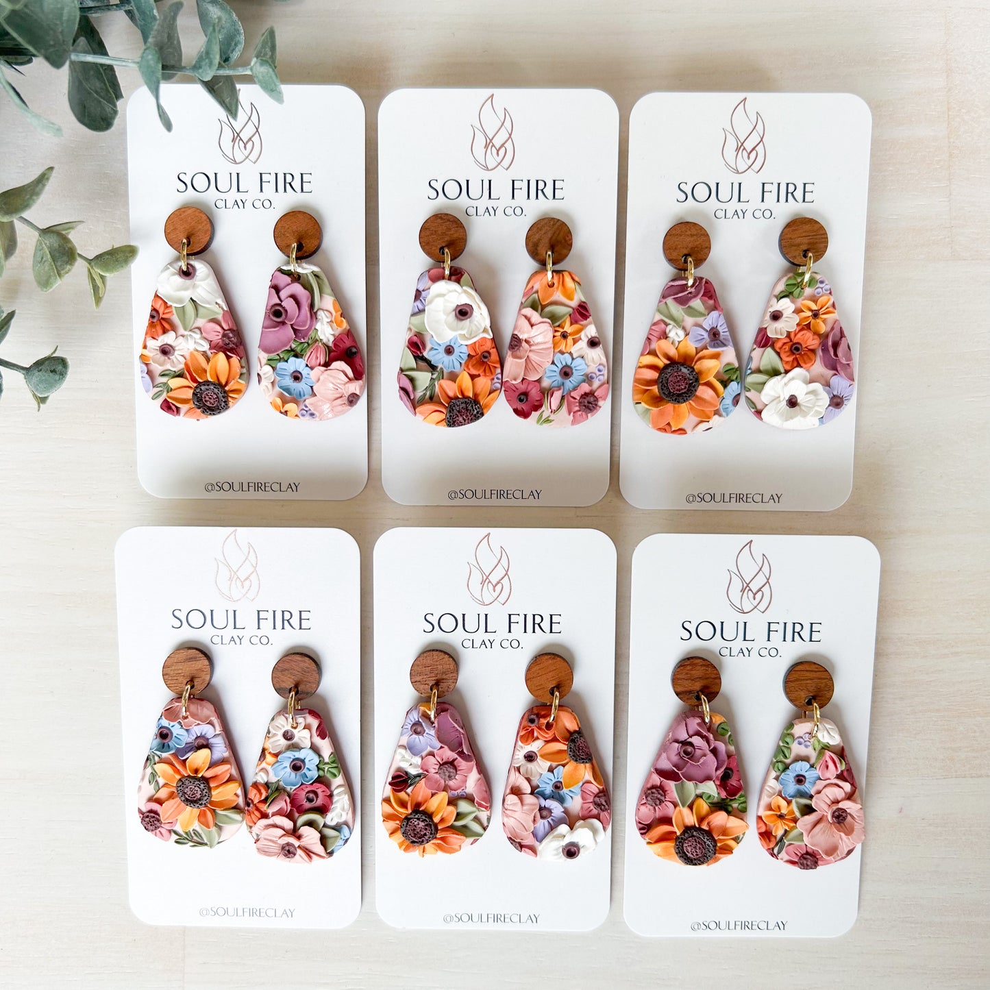 Taylor Swift Floral Garden - Statement Earrings