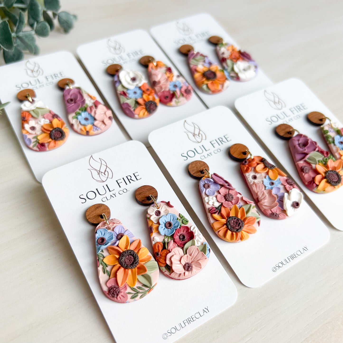 Taylor Swift Floral Garden - Statement Earrings