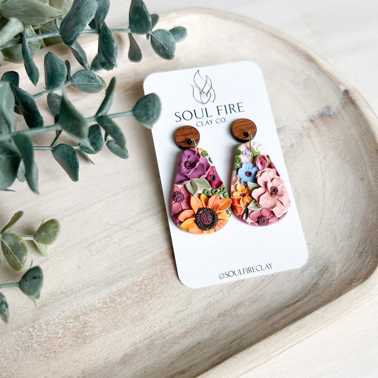 Taylor Swift Floral Garden - Statement Earrings