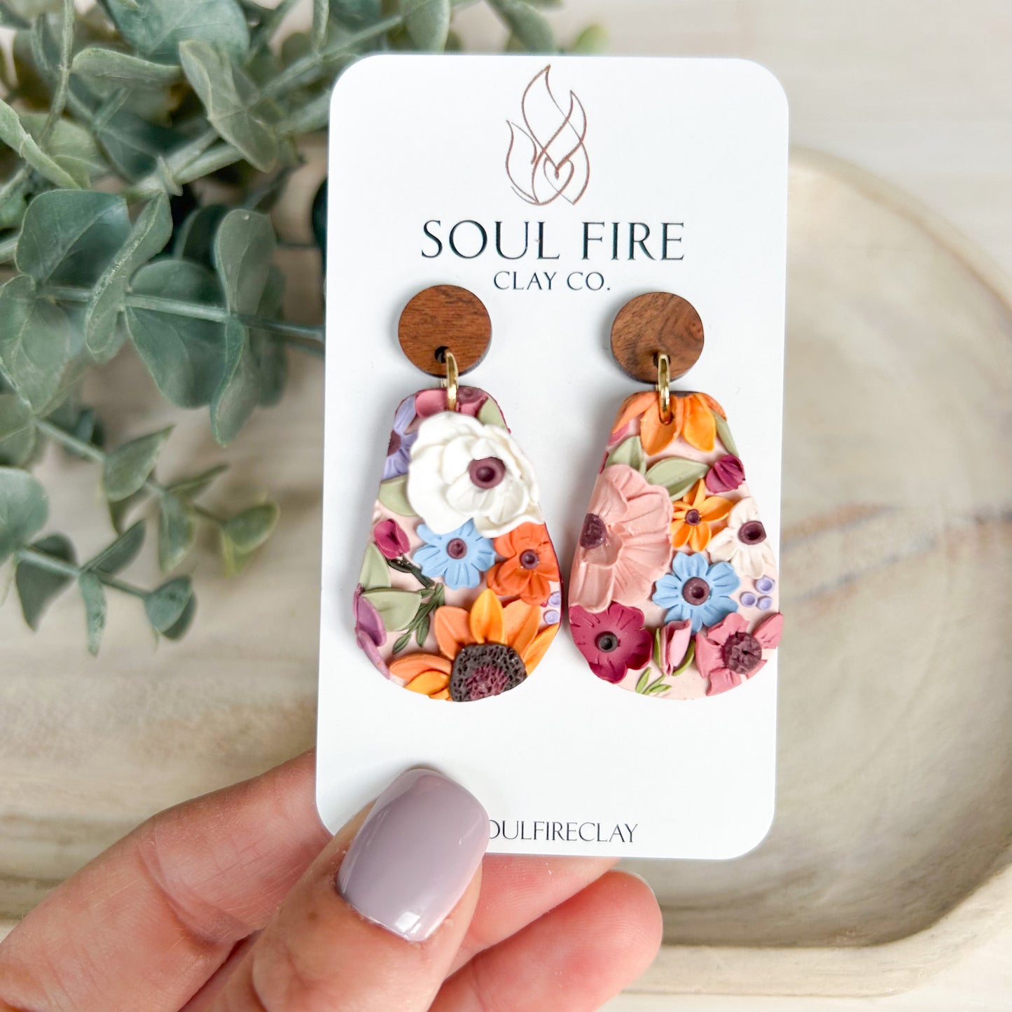 Taylor Swift Floral Garden - Statement Earrings