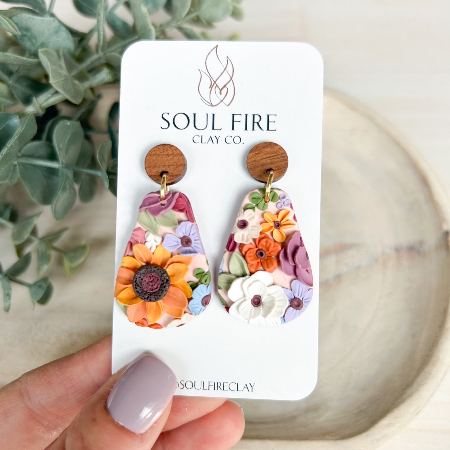 Taylor Swift Floral Garden - Statement Earrings