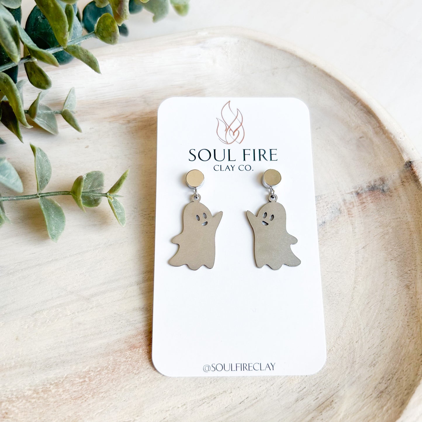 Ghost  - Halloween Statement Earrings