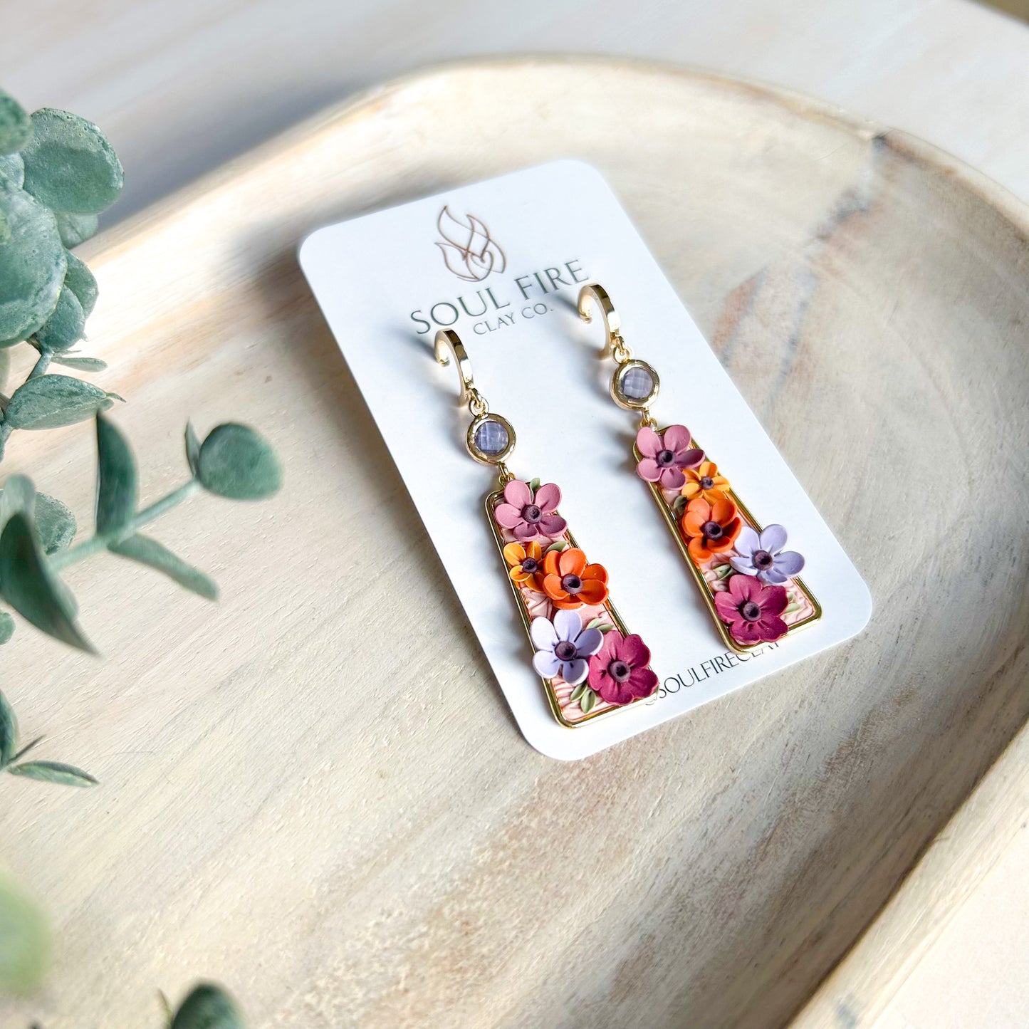 Floral Garden - Fall Statement Earrings