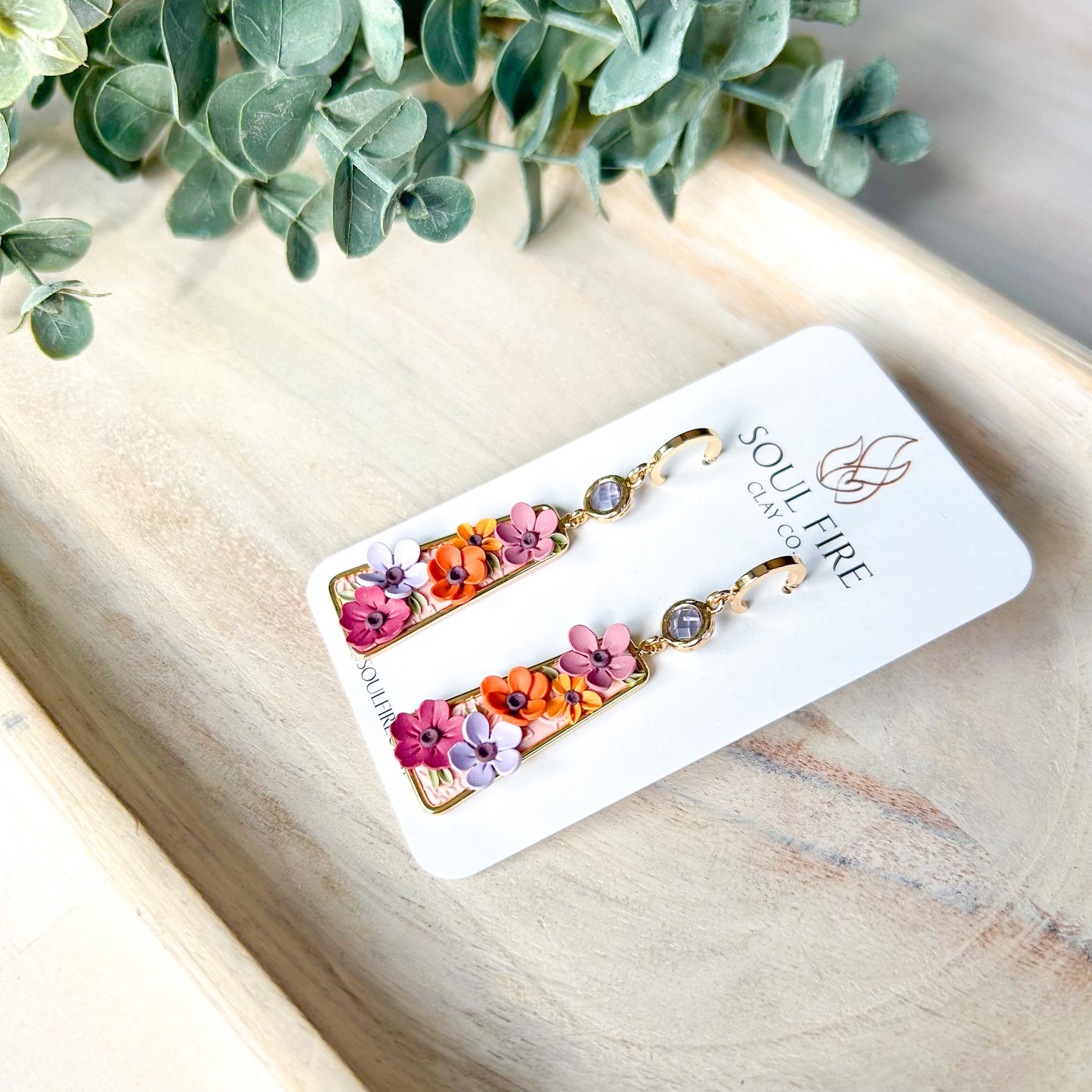 Floral Garden - Fall Statement Earrings