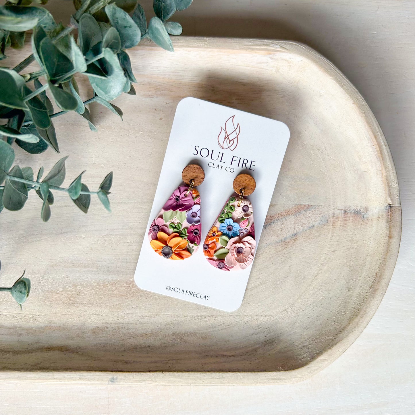 Taylor Swift Floral Garden - Fall Statement Earrings