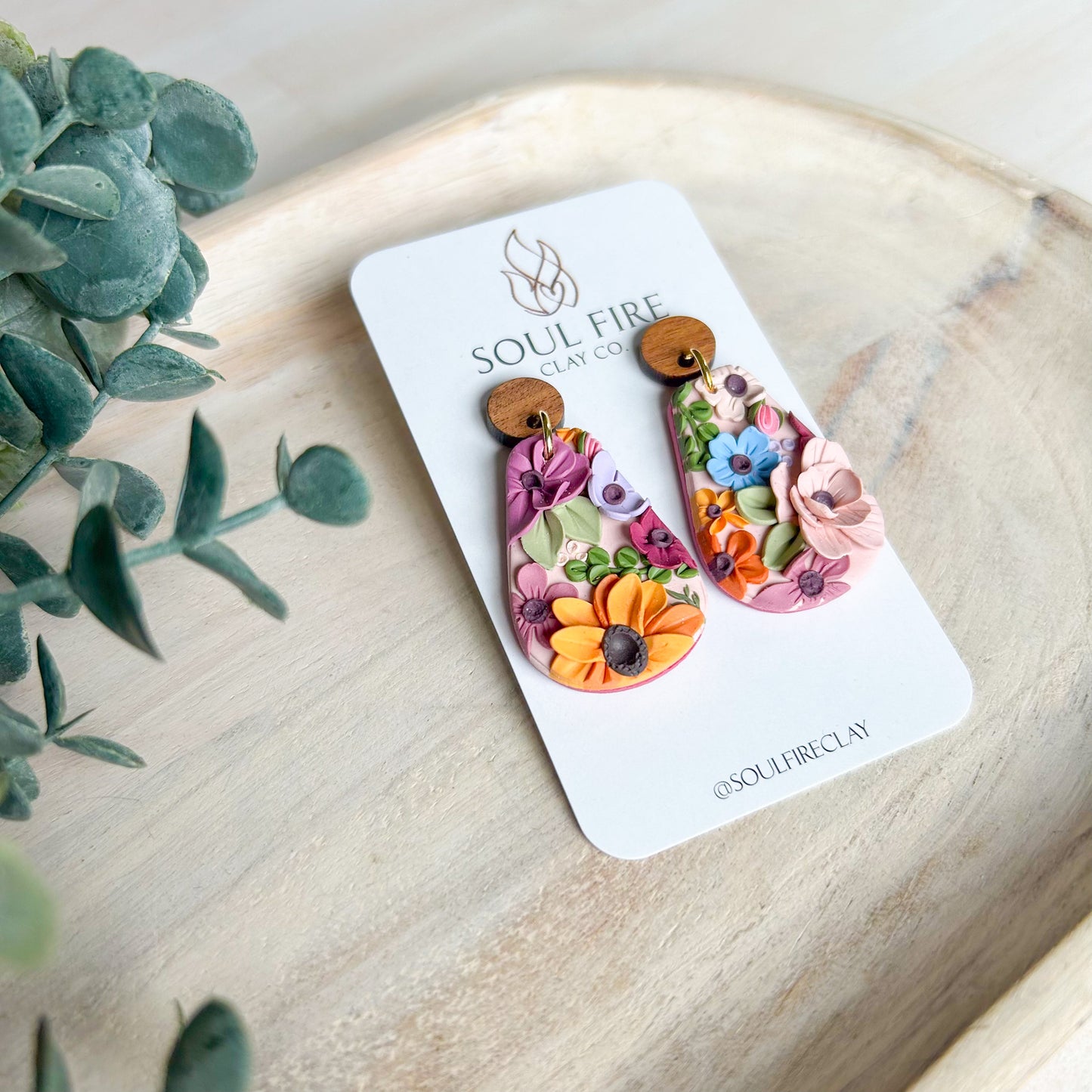 Taylor Swift Floral Garden - Fall Statement Earrings