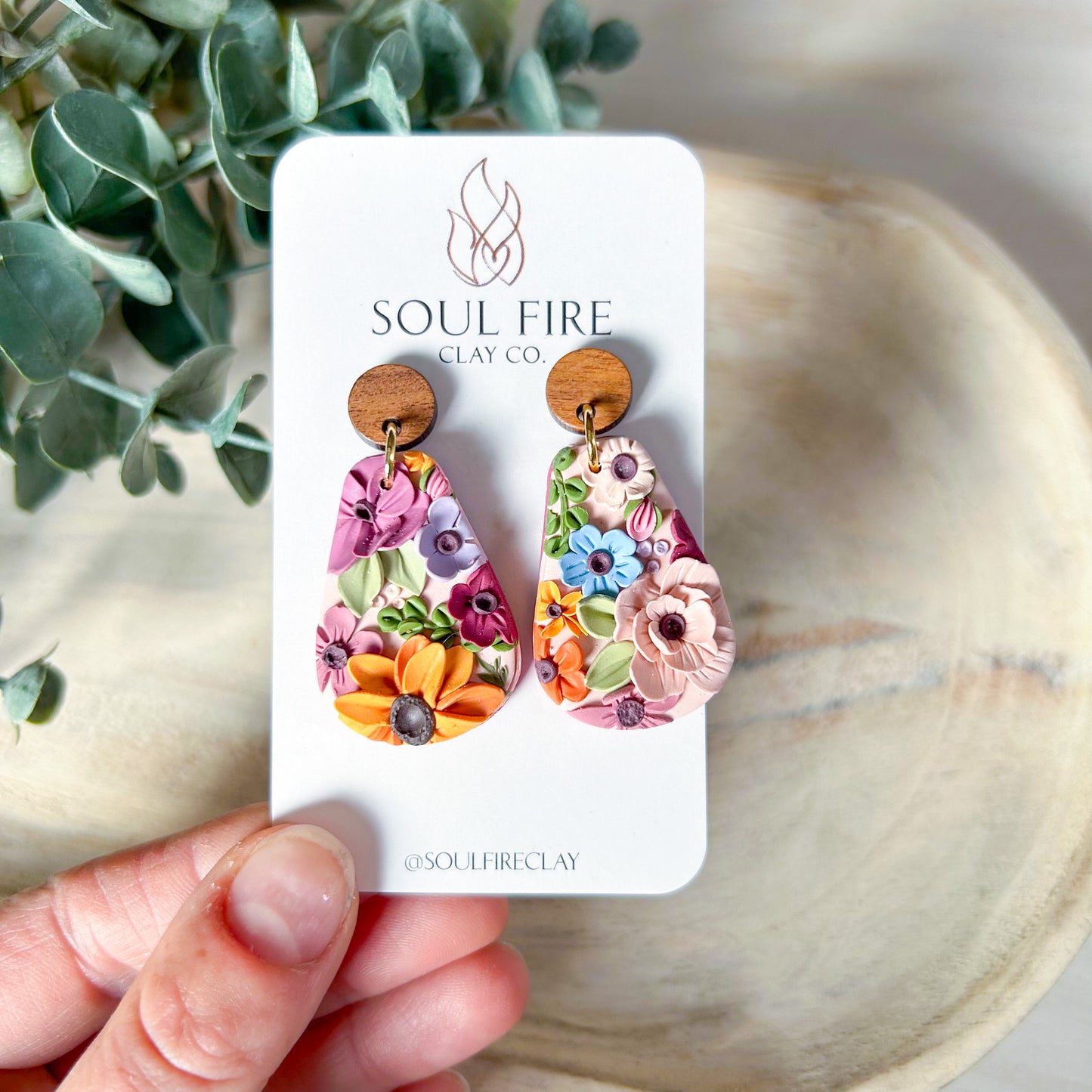 Taylor Swift Floral Garden - Fall Statement Earrings