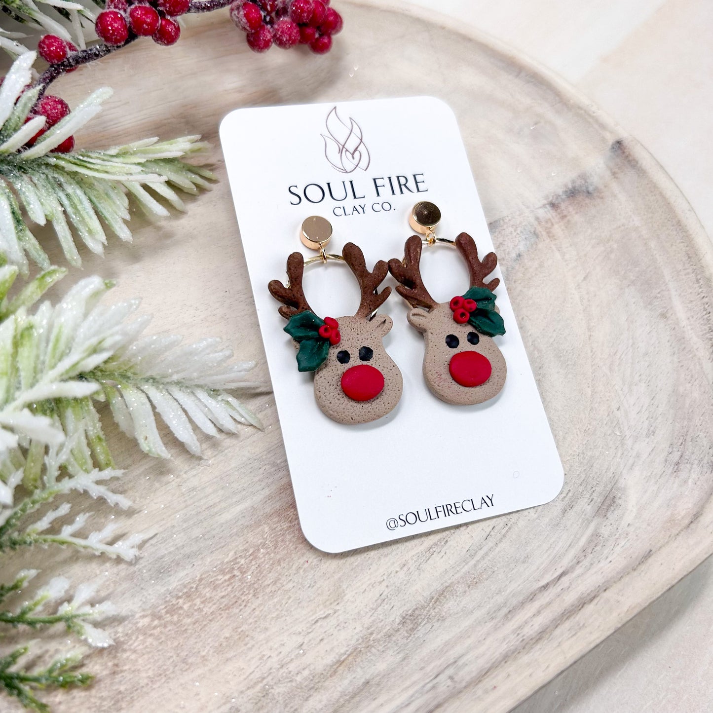Rudolph Statement Earrings