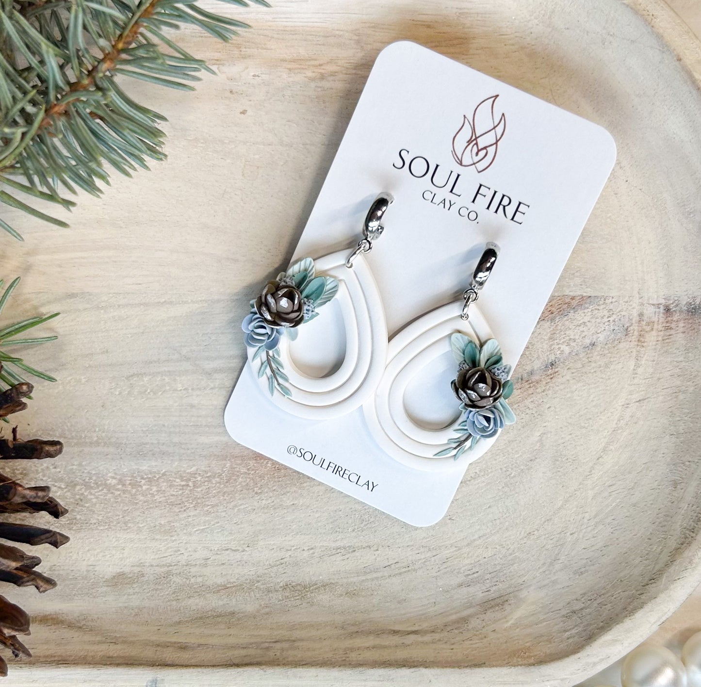 Winter Wonderland - Christmas Statement Earrings