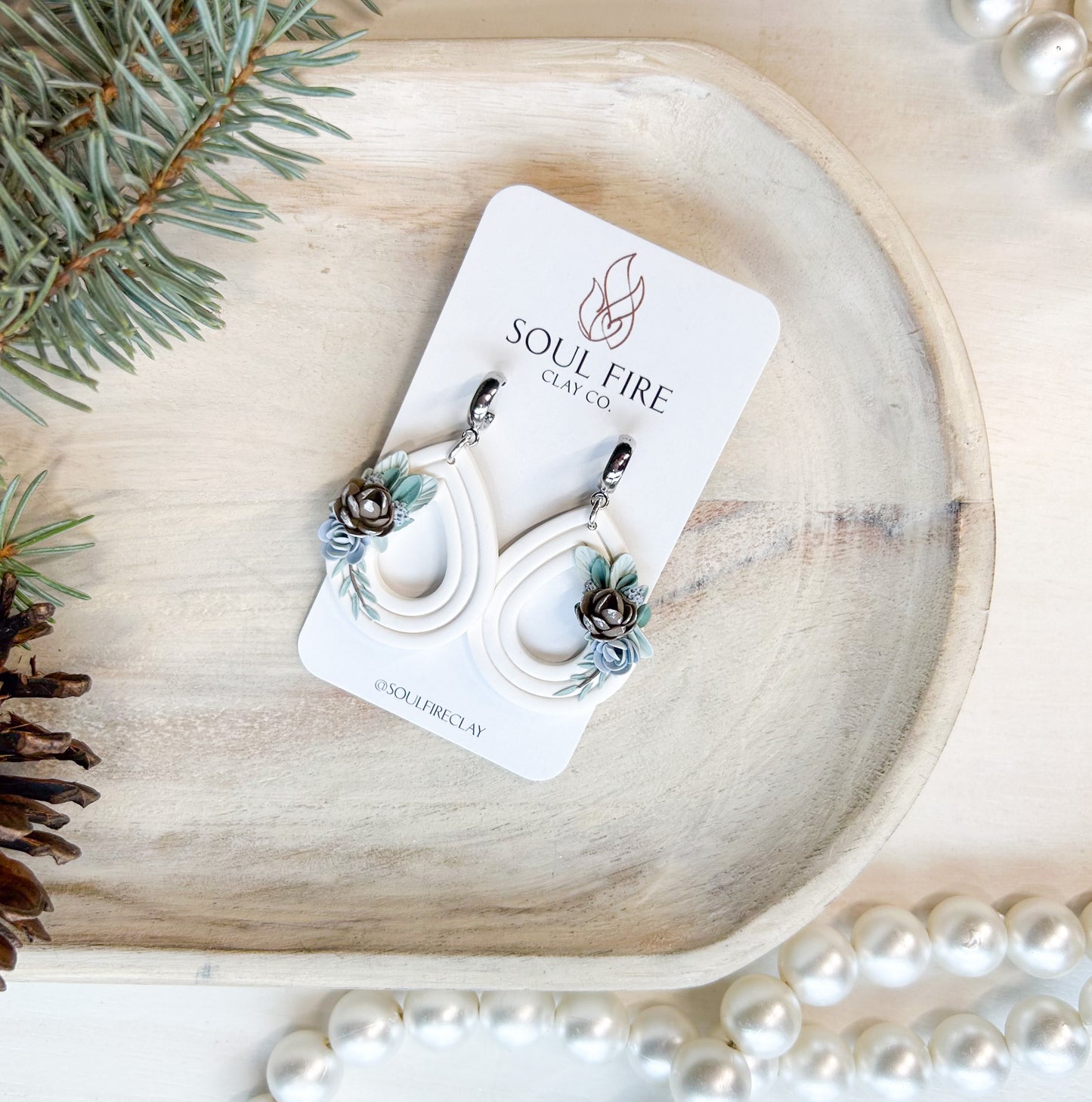 Winter Wonderland - Christmas Statement Earrings