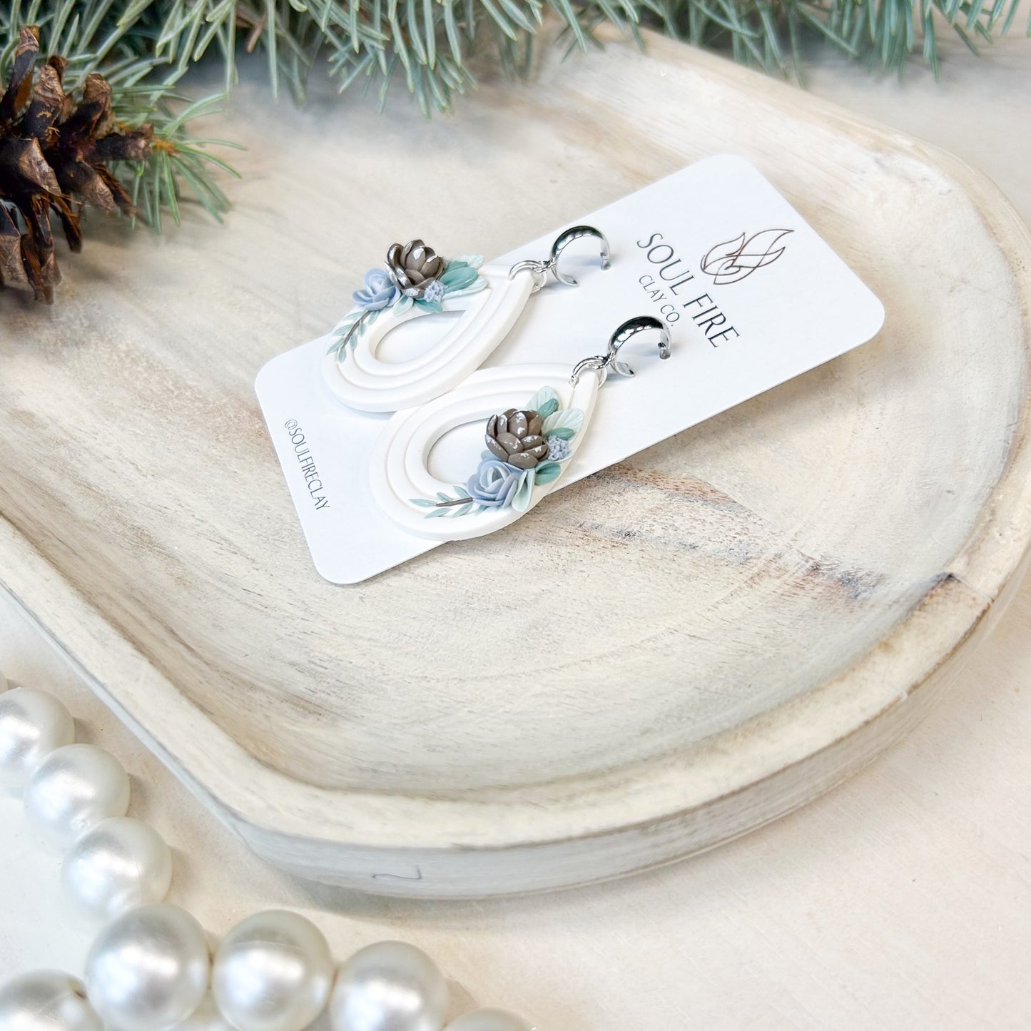 Winter Wonderland - Christmas Statement Earrings