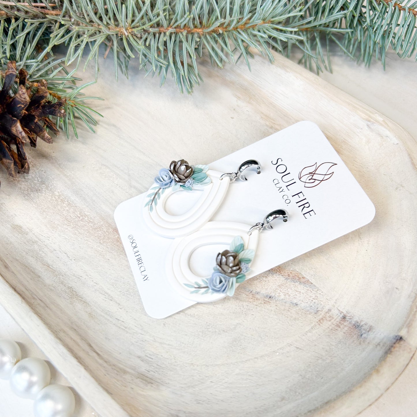 Winter Wonderland - Christmas Statement Earrings