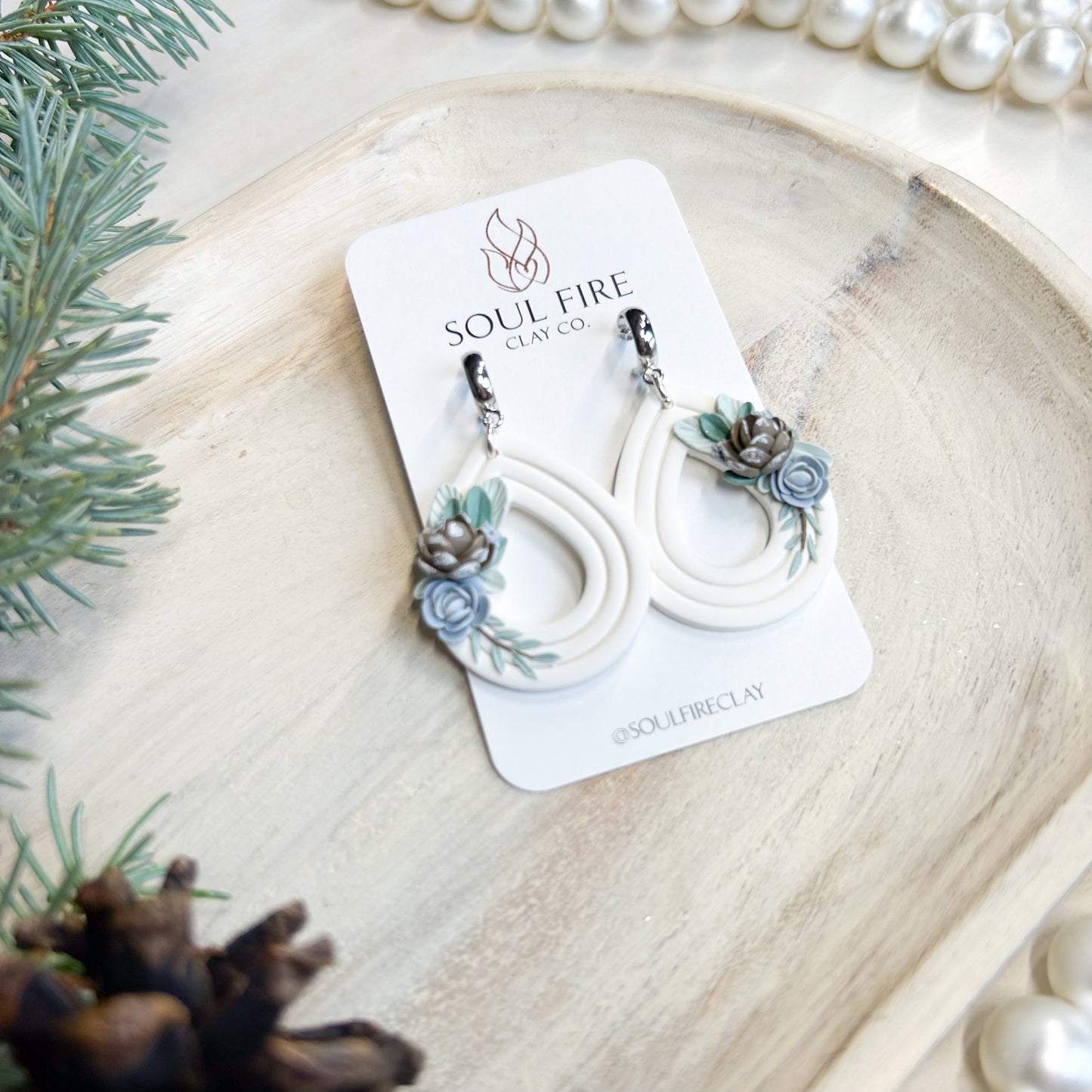 Winter Wonderland - Christmas Statement Earrings