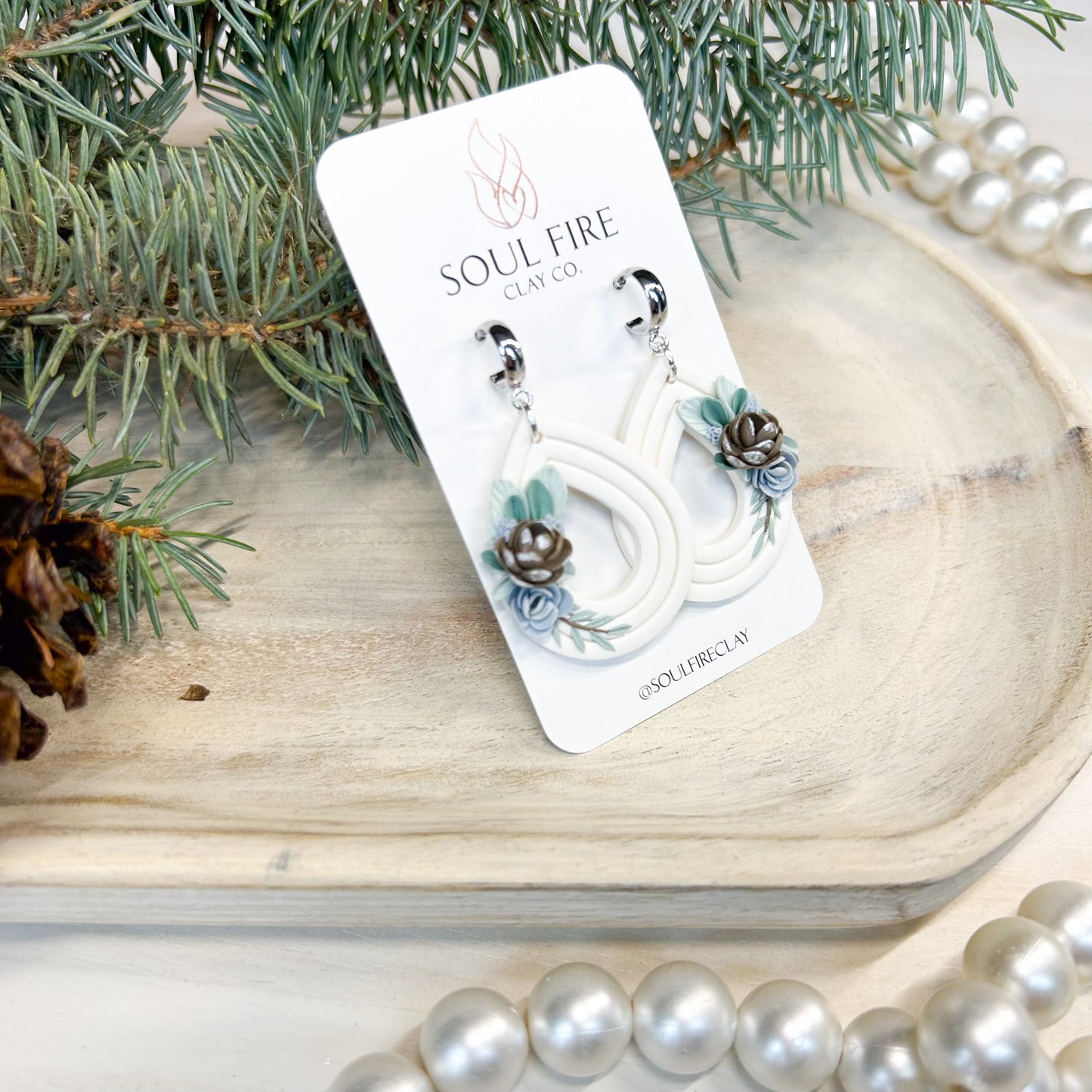 Winter Wonderland - Christmas Statement Earrings