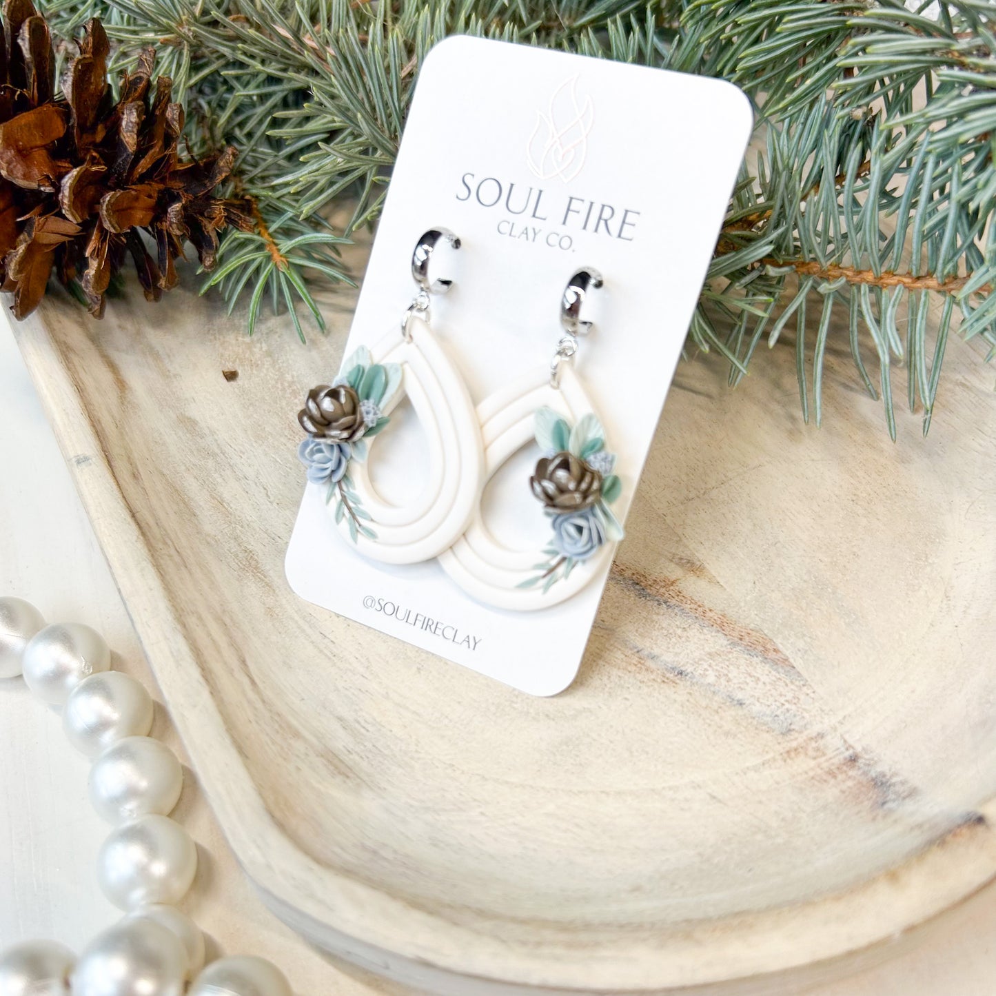 Winter Wonderland - Christmas Statement Earrings