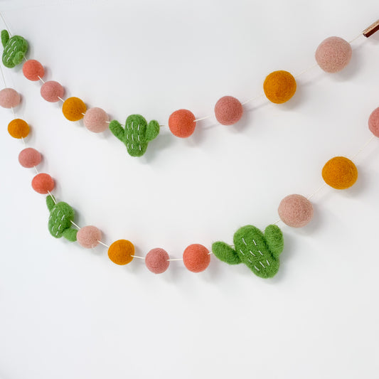 Boho Cactus Garland