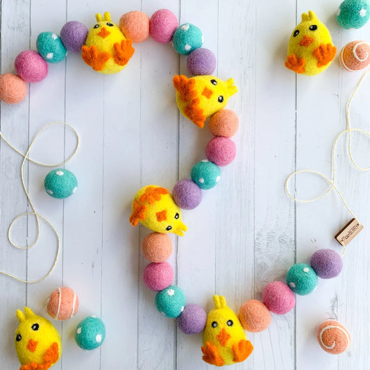 Easter Chick Garland